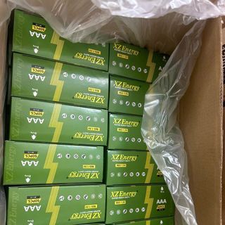 Pin AAA (pin đũa) TQ 1.5v, Pin 3A hộp 60 viên giá sỉ