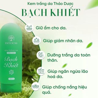 KEM TRẮNG DA THẢO DƯỢC BẠCH KHIẾT - 180GR