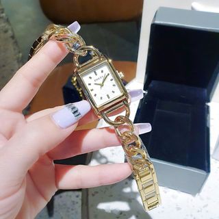 ĐỒNG HỒ NỮ THỜI TRANG HOT TREND GU CII MẶT CN DÂY LẮC