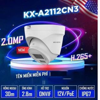 Camera IP Dome 2MP KBVISION KX-A2112CN3