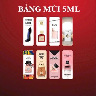 Chiết 5ml Xịn ( 8-10h )