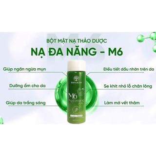 M6 Nạ Đa Năng Plus Bách Y Sâm Duyên Thị - sáng da, mờ nám, mờ thâm, ngừa mụn, trẻ hóa da - 50g