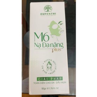 M6 Nạ Đa Năng Plus Bách Y Sâm Duyên Thị - sáng da, mờ nám, mờ thâm, ngừa mụn, trẻ hóa da - 50g