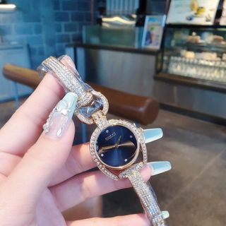 ĐỒNG HỒ NỮ THỜI TRANG HOT TREND GU CII LẮC MỚI VIỀN HỘT