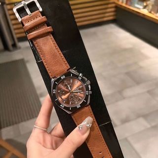 ĐỒNG HỒ NAM TRUNG CẤP HOT TREND CASIIO DÂY DA TRÒN