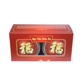 Hộp nến THẦN TÀI - Nến thơm Eden Candle FTRAMART EDC0795 (2 hũ 85gr)