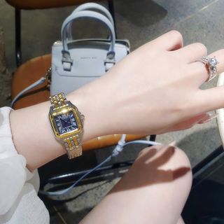 ĐÔNG HỒ NỮ TRUNG CẤP HOT TREND CATIE MẶT VUÔNG MINI KHOÁ BƯỚM