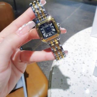ĐÔNG HỒ NỮ TRUNG CẤP HOT TREND CATIE MẶT VUÔNG MINI KHOÁ BƯỚM