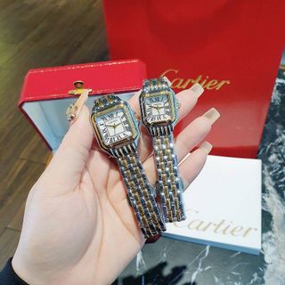ĐÔNG HỒ NỮ TRUNG CẤP HOT TREND CATIE MẶT VUÔNG MINI KHOÁ BƯỚM