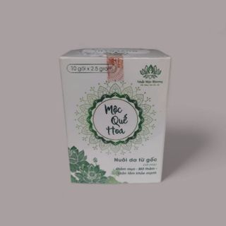 Mộc Quế Hoa Thanh Nhiệt Giảm Mụn Mờ Thâm Nhất Mộc Hương Hộp 10 Gói X 2.5g