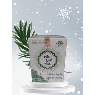 Mộc Quế Hoa Thanh Nhiệt Giảm Mụn Mờ Thâm Nhất Mộc Hương Hộp 10 Gói X 2.5g