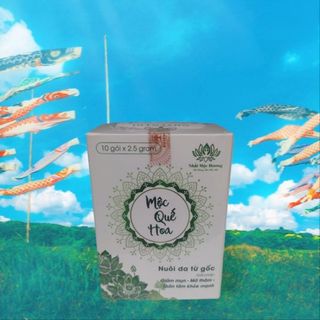 Mộc Quế Hoa Thanh Nhiệt Giảm Mụn Mờ Thâm Nhất Mộc Hương Hộp 10 Gói X 2.5g