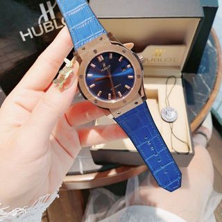 SALE ĐỒNG HỒ NAM CAO CẤP MỚI NHẤT HUB MÁY CƠ NIỀNG TRƠN VÀNG