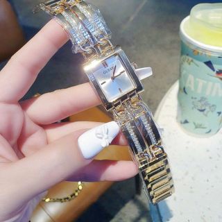 ĐỒNG HỒ NỮ THỜI TRANG HOT TREND GUEZZ KIỀNG MẶT VUÔNG