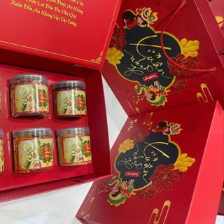 Set quà tết lục vị khô hộp (1KG) QT001