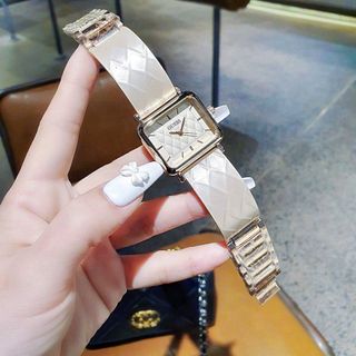 ĐỒNG HỒ NỮ THỜI TRANG GUEZZ MẶT VUÔNG DÂY NHỰA