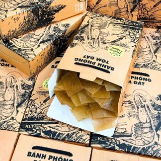Bánh phồng tôm đất Cà Mau hộp (500gr)
