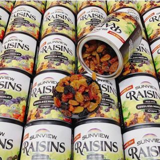 Nho khô Sunview Raisins Hộp nhôm (425g)
