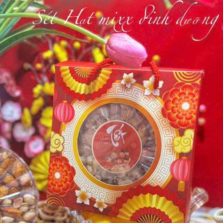 SÉT HẠT MIX DINH DƯỠNG: NẠP ĐẦY NĂNG LƯỢNG MỖI NGÀY 500G - WINNIE HOUSE