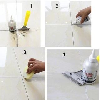 [Chính Hãng] Lọ Sơn Kẻ Chỉ Gạch Công Nghệ HQ 280ml - Keo Chà Ron Sứ Đa Năng