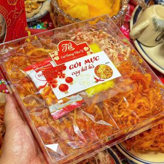 GỎI KHÔ MỰC THẬP CẨM - ĐẶC SẢN TẾT KHÔNG THỂ BỎ LỠ 500G - WINNIE HOUSE