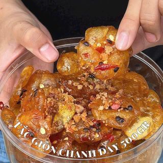 TẮC GIÒN CHANH DÂY MUỐI ỚT - SIÊU PHẨM MỨT TẾT, ĂN LÀ GHIỀN 500G - WINNIE HOUSE