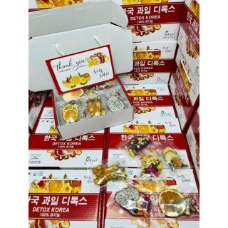 Trà hoa quả detox Hàn Quốc