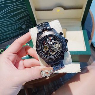 XẢ NHANH ĐỒNG HỒ NAM TRUNG CẤP RÔ LE ĐEN FULL GIẢ CƠ