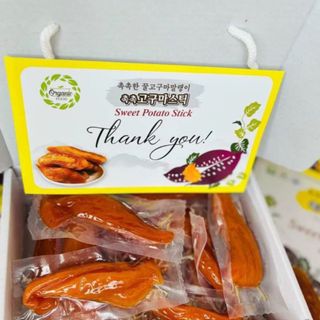 [Tết 2025] Khoai lang mật sấy dẻo nhập Hàn Quốc Hộp (1KG)