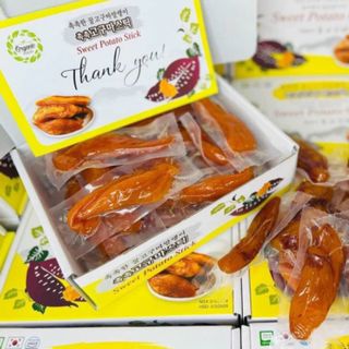 [Tết 2025] Khoai lang mật sấy dẻo nhập Hàn Quốc Hộp (1KG)