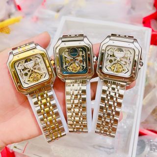 Đồng hồ cơ nam mẫu vuông siêu sang