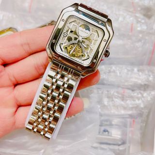 Đồng hồ cơ nam mẫu vuông siêu sang