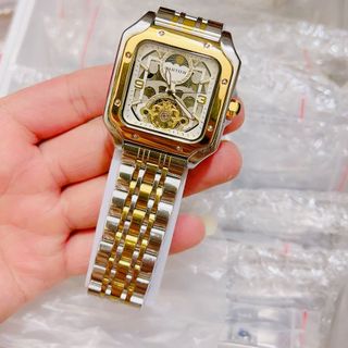 Đồng hồ cơ nam mẫu vuông siêu sang