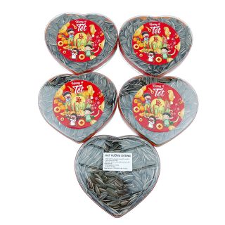 [Tết 2025] Hạt hướng dương hộp trái tim (180gr)