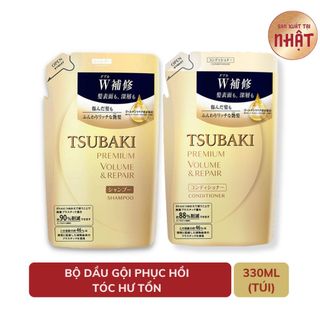 Dầu gội và Dầu xả Tsubaki Premium Repair (Đủ màu)