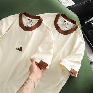 Áo thun nam. chất cotton 4c 100% ( định lượng 240gsm) , mịn , thấm hút tốt, Full tem tag mạc . Phom chuẩn nam nữ mặc đều ok . LOGO thêu XỊN XÒ