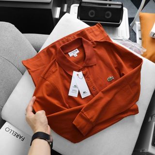 Polo nam Tay Dài  Chất vải cá sấu cotton 4c xịn loại 1
