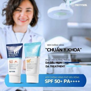 Kem chống nắng b5 prettyskin
