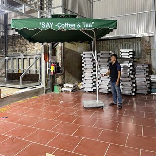 Dù lệch tâm 2m5x2m5 khung hợp kim thép cao cấp