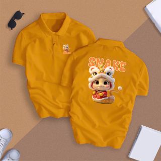 Áo Polo Nam nữ SNAKE,chất vải poly cá sấu trẻ trung thanh lịch