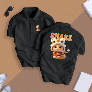Áo Polo Nam nữ SNAKE,chất vải poly cá sấu trẻ trung thanh lịch