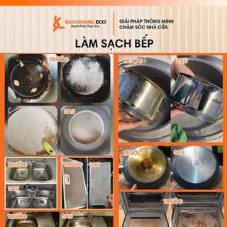 Siêu tẩy đa năng 800ml, tẩy cặn canxi nhà tắm Bảo Khang làm sạch vòi sen inox, vách kính, bồn sứ, bếp gas, bếp từ an toàn, tiện lợi, hiệu quả.
