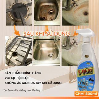 Siêu tẩy đa năng 800ml, tẩy cặn canxi nhà tắm Bảo Khang làm sạch vòi sen inox, vách kính, bồn sứ, bếp gas, bếp từ an toàn, tiện lợi, hiệu quả.