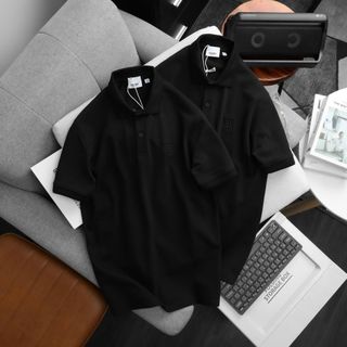 Áo thun nam. Áo polo nam xịn. Logo thêu sắc nét.  Phối cổ trẻ trung. Đơn giản