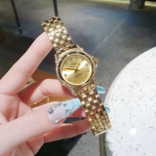 ĐỒNG HỒ NỮ THỜI TRANG HOT TREND RÔ LE MẶT TRÒN NEW