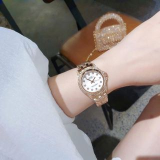 ĐỒNG HỒ NỮ THỜI TRANG HOT TREND RÔ LE MẶT TRÒN NEW