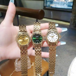 ĐỒNG HỒ NỮ THỜI TRANG HOT TREND RÔ LE MẶT TRÒN NEW