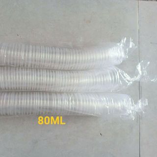 Ly nhựa 80ml PP - Trơn/ 1 thùng 2000 Cái