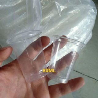 Ly nhựa 80ml PP - Trơn/ 1 thùng 2000 Cái