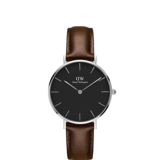 XẢ KHO ĐỒNG HỒ NỮ CAO CẤP D.W PETITE MẶT ĐEN SIZE 28 MÁY MIYOTA